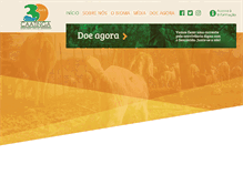 Tablet Screenshot of caatinga.org.br